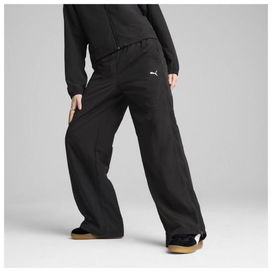 Puma Γυναικείο παντελόνι φόρμας Dare to Relaxed Woven Zip-Off Pants